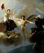 Baron Jean-Baptiste Regnault The Genius of France between Liberty and Death china oil painting reproduction